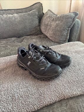 On Running Black Waterproof Trail Hiking/Running Shoes